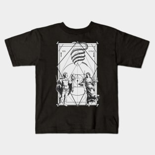 Hermetica Moderna - Alchemical Wedding Kids T-Shirt